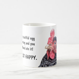 Sie stahlen mein Ei und aßen es - mürrisches Huh Kaffeetasse