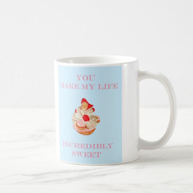 SIE STELLEN MEINE LEBEN-BONBON-TASSE HER KAFFEETASSE (Rechts)