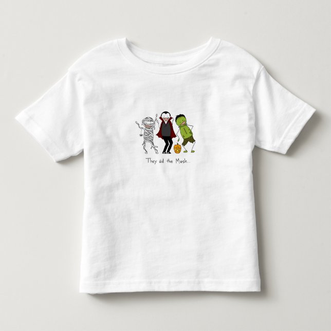 Sie taten den Brei - Halloween Kleinkind T-shirt (Vorderseite)