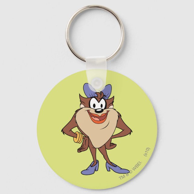 Sie-Teufel in Farbe Schlüsselanhänger (Vorderseite)