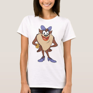 Sie-Teufel in Farbe T-Shirt