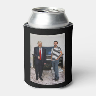 Sie treffen Präsident Donald Trump Foto hinzufü Dosenkühler