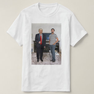 Sie treffen Präsident Donald Trump  Foto hinzufü T-Shirt