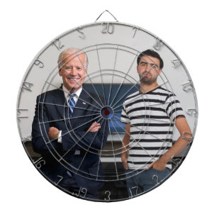 Sie treffen Präsident Joe Biden   Foto hinzufügen Dartscheibe
