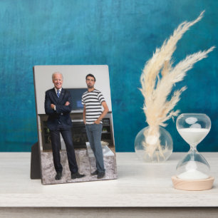 Sie treffen Präsident Joe Biden   Foto hinzufügen Fotoplatte