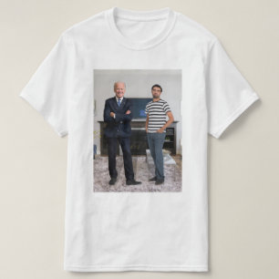 Sie treffen Präsident Joe Biden Foto hinzufügen T-Shirt