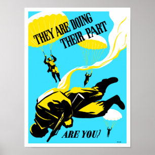 Sie tun ihr Teil, sind Sie? -- WW2 Poster