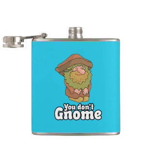 Sie tun nicht Gnome Flachmann