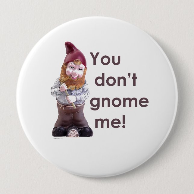 SIE TUN NICHT GNOME ICH (2) BUTTON (Vorderseite)