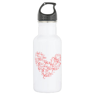 Sie u. ich - Liebe - Herz Trinkflasche