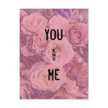 "Sie u. ich" romantische Rosen