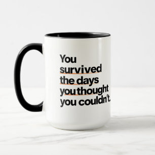 Sie überlebt: Inspiration für Überlebensquote - Dr Tasse