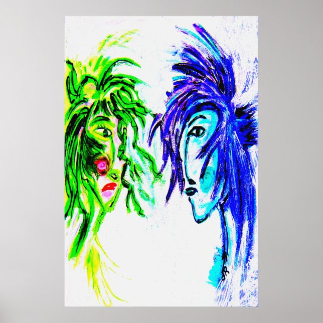 Sie und ich 24x36 poster (Vorne)