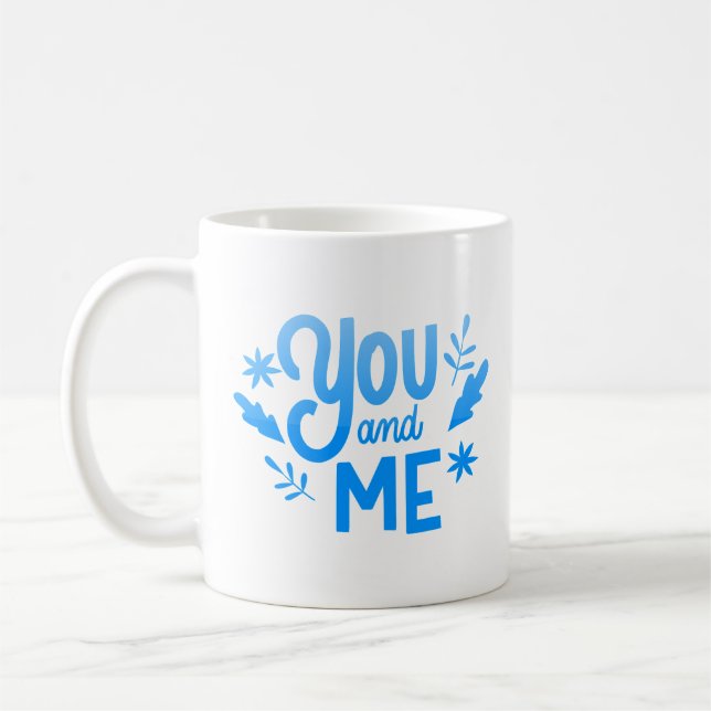 SIE UND ICH KAFFEETASSE (Links)