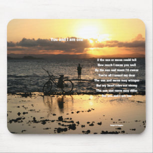 Sie und ich sind eins mousepad