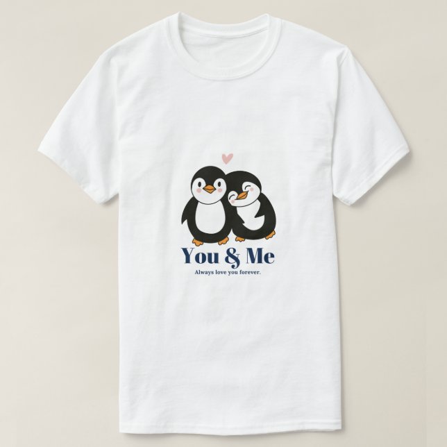 Sie und ich T - Shirt (Design vorne)