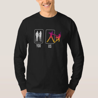 Sie uns Ballsaaltänzer Tanzpaar Paar Swing T-Shirt