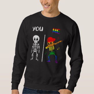 Sie unterstütze die Rechte des Rechts auf Achtung  Sweatshirt