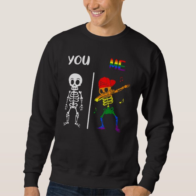 Sie unterstütze die Rechte des Rechts auf Achtung  Sweatshirt (Vorderseite)