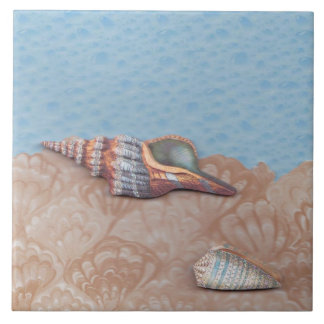 Sie verkauft, Muscheln Fliese