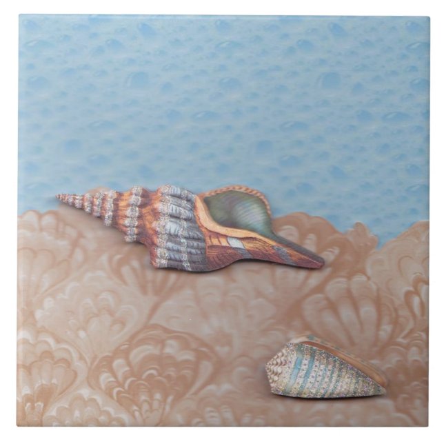 Sie verkauft, Muscheln Fliese (Vorderseite)