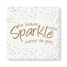 Sie Verlasse ein bisschen Sparkle