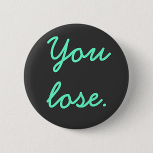 Sie verlieren button