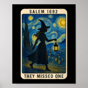 Sie vermissten ein Tarot Van Gogh Salem 1692 Hallo Poster
