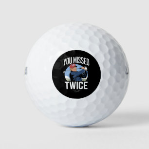 Sie verpassten zweimal Golf 2024 Abstimmung Trump  Golfball