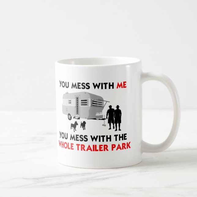 Sie verwirren mit mir, Sie verwirren mit der Kaffeetasse (Rechts)