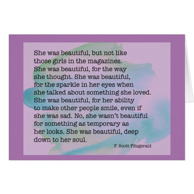 Sie war eine wunderschöne Lila Ausgabe (Vorderseite (Horizontal))