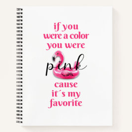 Sie waren rosa - Notebook Notizbuch