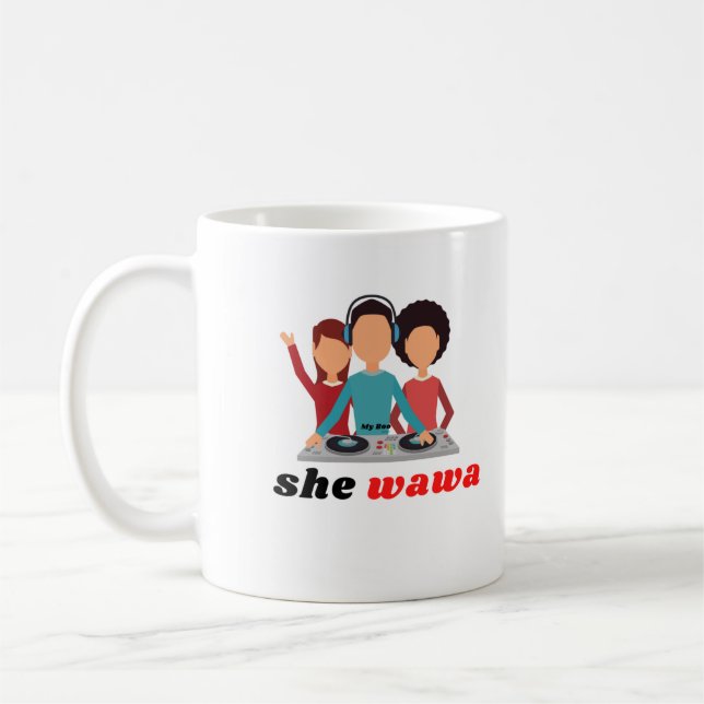 sie wawa Tasse (Links)
