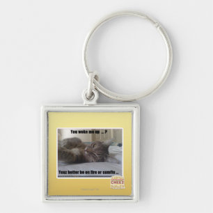 Sie weckten mich oben schlüsselanhänger