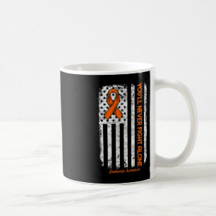 Sie werden die Leukämie Awa niemals allein bekämpf Kaffeetasse