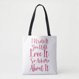 Sie werden diesen Buchautor-Slogan Liebe geben  Tasche