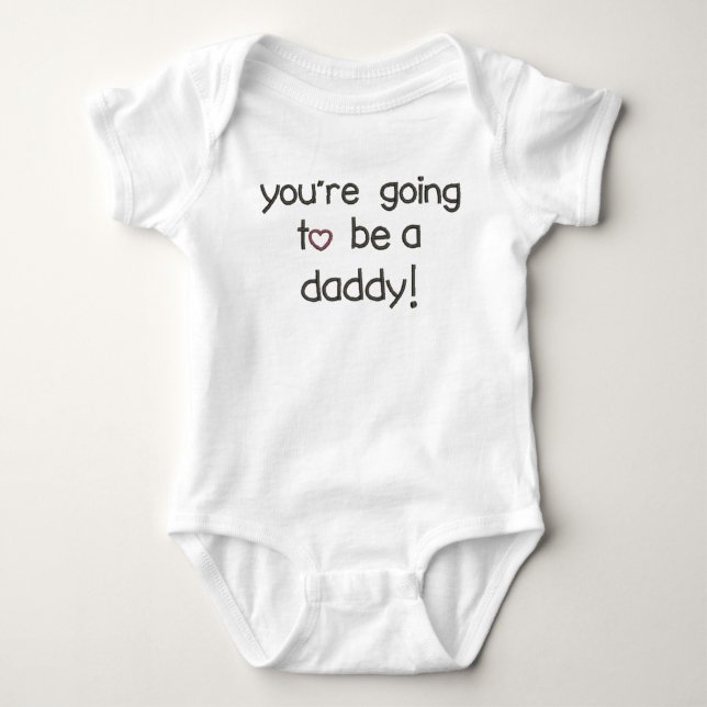 Sie werden ein Vati sein! Baby Strampler (Vorderseite)