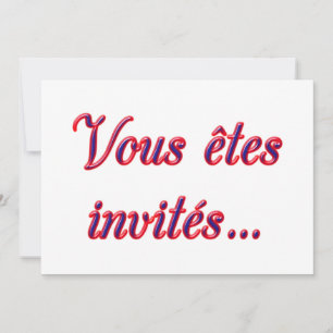 Sie werden eingeladen einladung