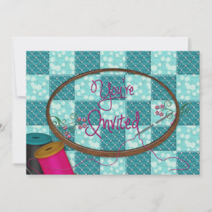 SIE WERDEN EINGELADEN - EINLADUNG - SCHREIBEN/QUIL