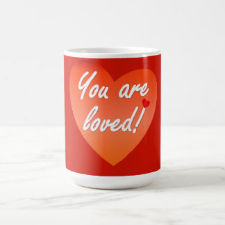 Sie werden geliebt kaffeetasse