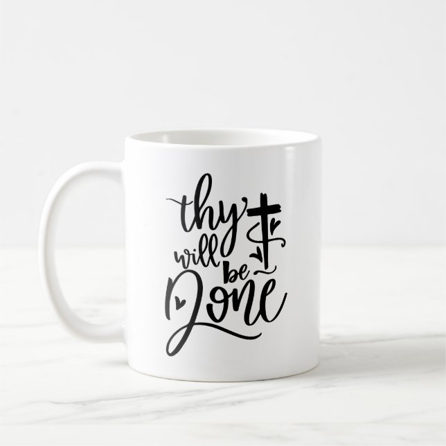 Sie werden in Bibel Verse moderne Christlich gemac Kaffeetasse (Links)
