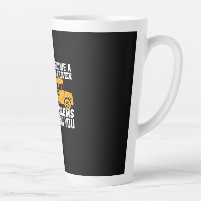 Sie werden Schulbusfahrer Milchtasse (Rechts)