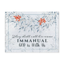 Sie werden seinen Namen Immanuel nennen, Weihnacht