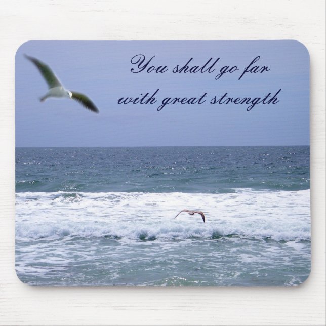 Sie werden weit gehen_Mousepad Mousepad (Vorne)