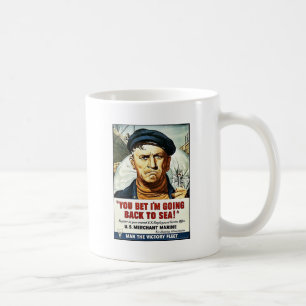 Sie wetteten, dass ich zurück zum Meer gehe! Kaffeetasse