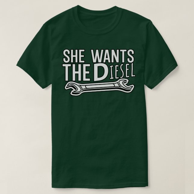 Sie will die T-Shirt (Design vorne)