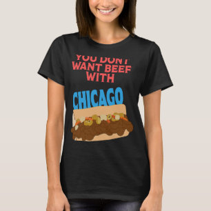 Sie Will kein Rindfleisch mit italienischem Rindfl T-Shirt