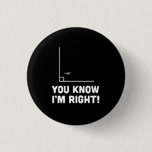 Sie wissen, dass ich Recht habe Button