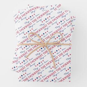 Sie wissen nicht, was sie tun Lustige Zitate Geschenkpapier Set