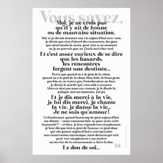 SIE WISSEN SCHON, POSTER
